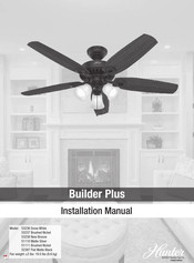 Hunter Builder Plus 51111 Installation Manual