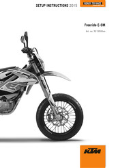 KTM Freeride E-SM 2015 Setup Instructions
