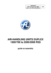 Airflow DUPLEX RS5 5500/1200 Manual On Assembly