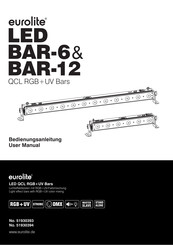 EuroLite LED BAR-6 User Manual