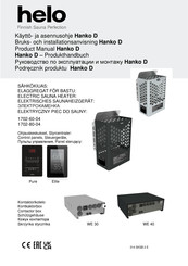 Helo Hanko 60 D Product Manual