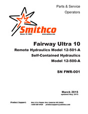 Smithco SN FWR-001 Parts & Service Operators