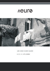 EURO ETL12KWH Use And Care Manual