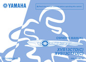 Yamaha Star XVS13CTD 2012 Owner's Manual
