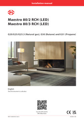 Dru Maestro 80-3 RCH Installation Manual