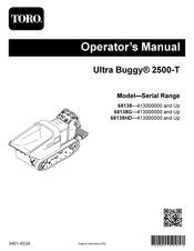 Toro 68138HD Operator's Manual