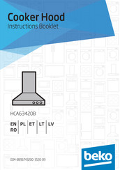 Beko 01M-8896743200-3520-09 Instruction Booklet