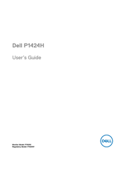 Dell P1424H User Manual