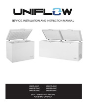 UniFlow UNFL12.7SHC Service, Installation, And Instruction Manual