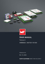 Würth AMB8626 User Manual