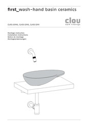 Clou first CL/03.12110 Installation Instructions Manual