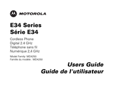 Motorola E34 Series User Manual