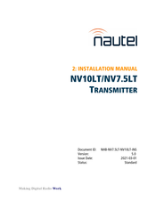 Nautel NV10LT Installation Manual