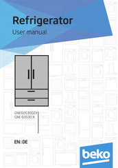Beko GNE60530X User Manual