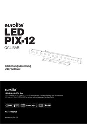 EuroLite LED PIX-12 QCL BAR User Manual