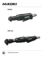 HIKOKI WW8A Handling Instructions Manual