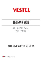 VESTEL 65UD9650 User Manual