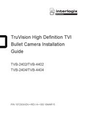 United Technologies interlogix TruVision TVB-4402 Installation Manual