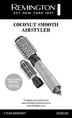 Remington COCONUT SMOOTH AIRSTYLER Use & Care Manual
