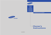 Samsung CL29M16MQU Owner's Instructions Manual