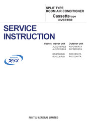 Fujitsu ROG18KATA Service Instruction