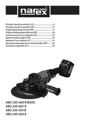 Narex ABU 230-600 B BASIC Original Operating Manual