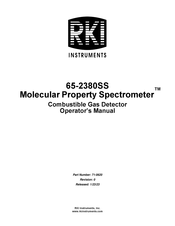 Rki Instruments 65-2380SS Operator's Manual
