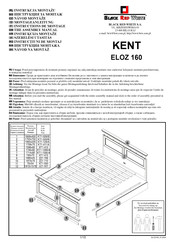 BLACK RED WHITE KENT ELOZ 160 Assembly Manual
