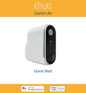 Konyks Camini Max Quick Start Manual