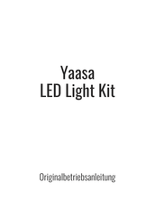 Yaasa Illuminator Operating Instructions Manual