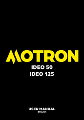 Motron IDEO 50 User Manual