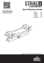 Chauvet STRIKEARRAYFLUSHBRACKET Quick Reference Manual