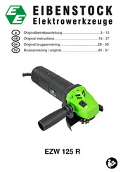 EIBENSTOCK EZW 125 R Original Instructions Manual