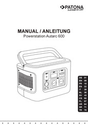 PATONA Powerstation Autarc 600 Manual