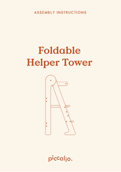 piccalio Foldable Helper Tower Assembly Instructions Manual