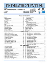 Johnson Controls JA3ZJ Series Installation Manual