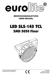 EuroLite LED SLS-145 TCL SMD 5050 Floor User Manual