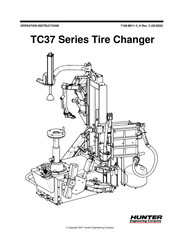 Hunter TC37 Series Operation Instructions Manual