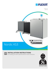 Flexit Nordic KS3 Installation Instructions Manual