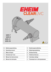 EHEIM CLEARUVC UVC-18 Operating Manual