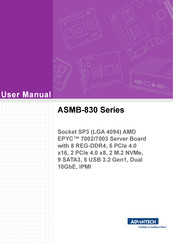Advantech ASMB-830T2-00A1 User Manual