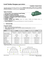 Ecoflo ST-750 Installation Manual