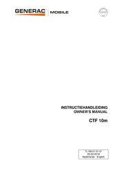 Generac Mobile CTF 10m Owner's Manual