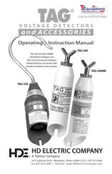 Textron HDE TAG-200 Operating Instructions Manual
