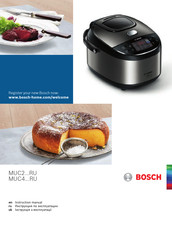 Bosch MUC24 RU Series Instruction Manual