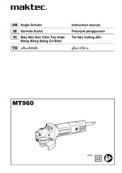 Maktec MT960 Instruction Manual