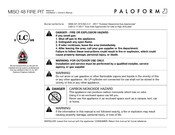 Paloform MISO 48 Installation And Owner's Manual