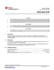 Texas Instruments TPA6132A2 EVM User Manual