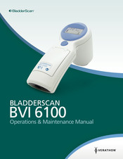 Verathon BladderScan BVI 6100 Operation & Maintenance Manual