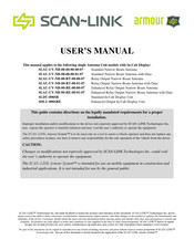 SCAN-LINK armour SLAU-UV-NB-00-RT-00-00-07 Owner's Manual
